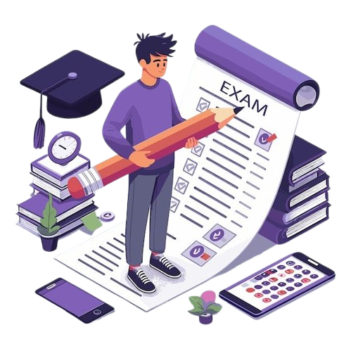 Student achieving academic success